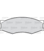 VALEO - 598123 - Комплект тормозных колодок