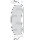 VALEO - 598442 - Колодки торм.передн