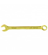 СИБРТЕХ 14978 Ключ комбинированный, 12 мм, желтый цинк. СИБРТЕХ
