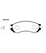 NIPPARTS - J3601050 - Комплект тормозных колодок, диско