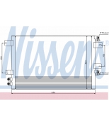 NISSENS - 940151 - Радиатор кондиционера