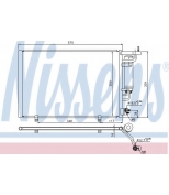 NISSENS - 940286 - Радиатор кондиционера