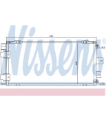 NISSENS - 940421 - Радиатор кондиционера