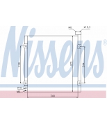 NISSENS - 94290 - Конденсатор кондиционера 94290