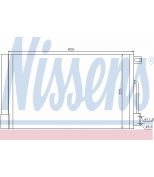NISSENS - 94973 - Конденсатор кондиционера 94973