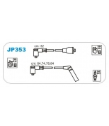JANMOR - JP353 - Высоковольтные провода_Hyundai Accent 16V G4EH/G4DJ/G4EK/G4FK 1.3-1.