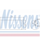 NISSENS - 95172 - Осушитель кондиционера 95172