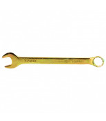 СИБРТЕХ 14982 Ключ комбинированный, 17 мм, желтый цинк. СИБРТЕХ
