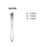 BREMI - 600309 - Провода зажигания, комплект: RENAULT Laguna 2,0 3/99-3/01 Megane 2,0 1/96->