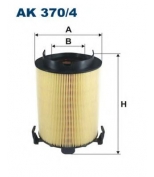 FILTRON - AK3704 - Фильтр воздушный Ad a3 vw seat skoda