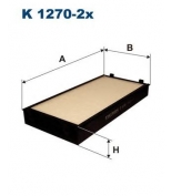 FILTRON - K12702X - Фильтр салона K 1270-2x