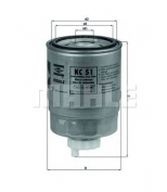 KNECHT/MAHLE - KC51 - Фильтр топливный FIAT (замена артикула - новое значение KC112) #