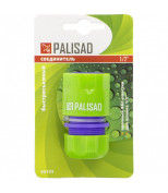 PALISAD 66135 Соединитель пластмассовый, быстросъемный для шланга 1/2. PALISAD