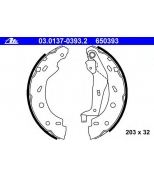ATE - 03013703932 - Колодки стояночного тормаза