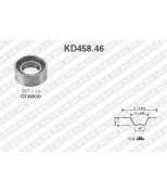 NTN-SNR - KD45846 - Рем. Комплект ГРМ: ремень + ролики