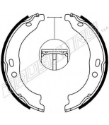 TRUSTING - 034118 - Комплект тормозных колодок, стояночная тормозная система