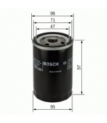 BOSCH - 0451103170 - Фильтр масляный ALFA ROMEO: 155 92-97  6 79-86  75