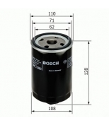 BOSCH - 0451103257 - Фильтр масляный AUDI: 100 90-94  100 Avant 90-94
