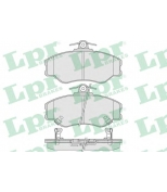 LPR - 05P1009 - Колодки торм. дисковые