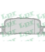LPR 05P1115 Тормозные колодки зад CAMRY (V30) 01-