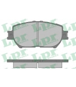 LPR 05P1361 Колодки перед дисковые Camry 2.4/3.0 11/01-/Lexus