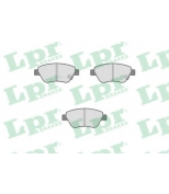 LPR - 05P1815 - Колодки тормозные дисковые 05p1815
