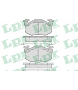 LPR - 05P201 - Колодки торм. дисковые