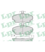 LPR - 05P340 - Колодки торм. дисковые