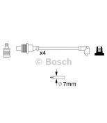 BOSCH - 0986356767 - Комплект проводов зажигания