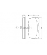 BOSCH - 0986424286 - Тормозные колодки 0986424286