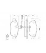 BOSCH - 0986494114 - Комплект тормозных колодок, диско