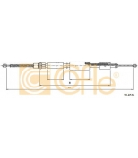 COFLE - 104574 - Трос стояночного тормоза задн лев CITROEN ZX бараб торм 91-93