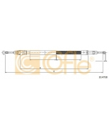 COFLE - 104738 - Трос стояночного тормоза задн CITROEN C8 all (дисковые тормоза) 06-
