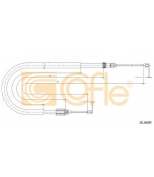 COFLE - 106699 - Трос стояночного тормоза лев задн RENAULT MEGANE SCENIC (дисковые тормоза) 00-