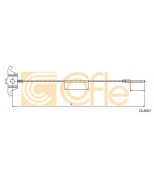 COFLE - 108067 - Трос стояночного тормоза VOLVO: XC70-S6/7/80 FRONT 320/ mm