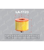 LYNX - LA1123 - Фильтр воздушный BMW 1(E81-88) 3.0 05-12 / 3(E90-93) 2.5-3.0 05-11 / X1(E84) 3.0T 09