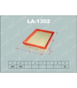 LYNX - LA1302 - Фильтр воздушный CITROEN C4 2.0 04 , PEUGEOT 307 1.4-2.0 00