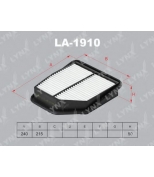 LYNX - LA1910 - Фильтр воздушный SUZUKI Grand Vitara 2.4-3.2 09