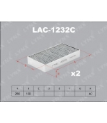 LYNX - LAC1232C - Фильтр салонный угольный (комплект 2 шт.) MERCEDES BENZ ML(W164) 05 /GL 06 /R(W251) 06