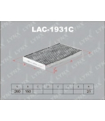 LYNX - LAC1931C - Фильтр салонный угольный NISSAN Cube(Z12) 10  / Leaf 10