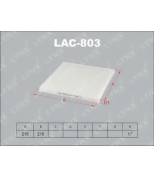 LYNX - LAC803 - Фильтр салонный SUBARU Legacy 03 /Tribeca 05