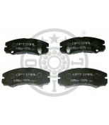 OPTIMAL - 10376 - Колодки тормозные дисковые передние / OPEL Fronter