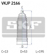 SKF - VKJP2166 - пыльник