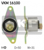 SKF - VKM16100 - Ролик натяжителя ремня