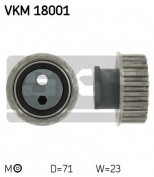 SKF - VKM18001 - Ролик натяжителя VKM18001