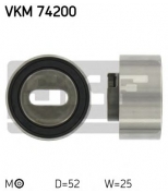 SKF - VKM74200 - Ролик натяжителя VKM74200