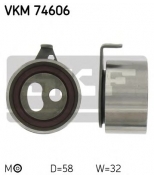 SKF - VKM74606 - Комплект ремня грм