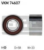 SKF - VKM74607 - Ролик натяжной ремня ГРМ