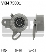 SKF - VKM75001 - Ролик натяжителя VKM75001