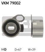 SKF - VKM79002 - Ролик натяжителя ремня